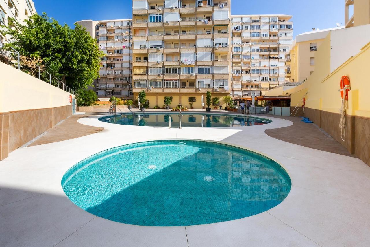 Ver853 - Estudio Con Terraza Vistas Al Mar, Piscina, Playa, Centro Torremolinos Exterior foto