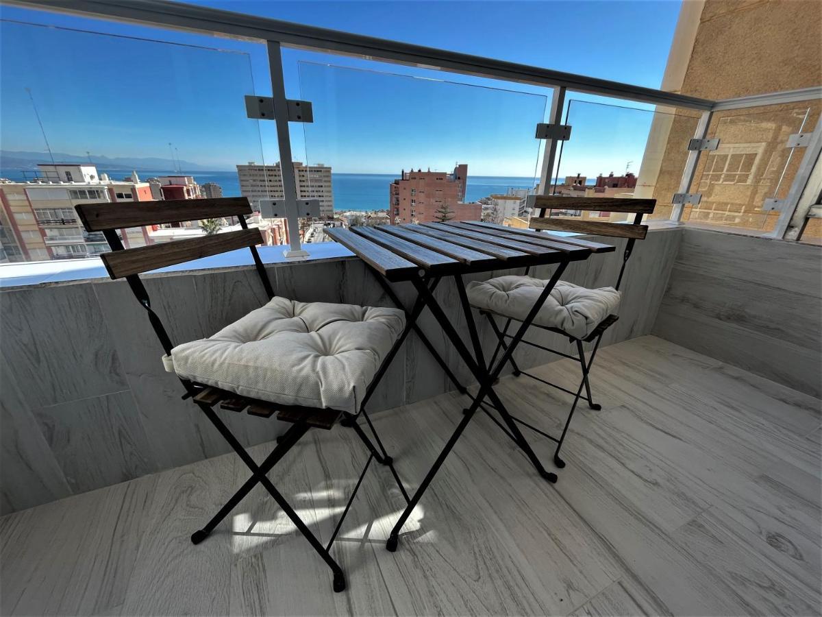 Ver853 - Estudio Con Terraza Vistas Al Mar, Piscina, Playa, Centro Torremolinos Exterior foto