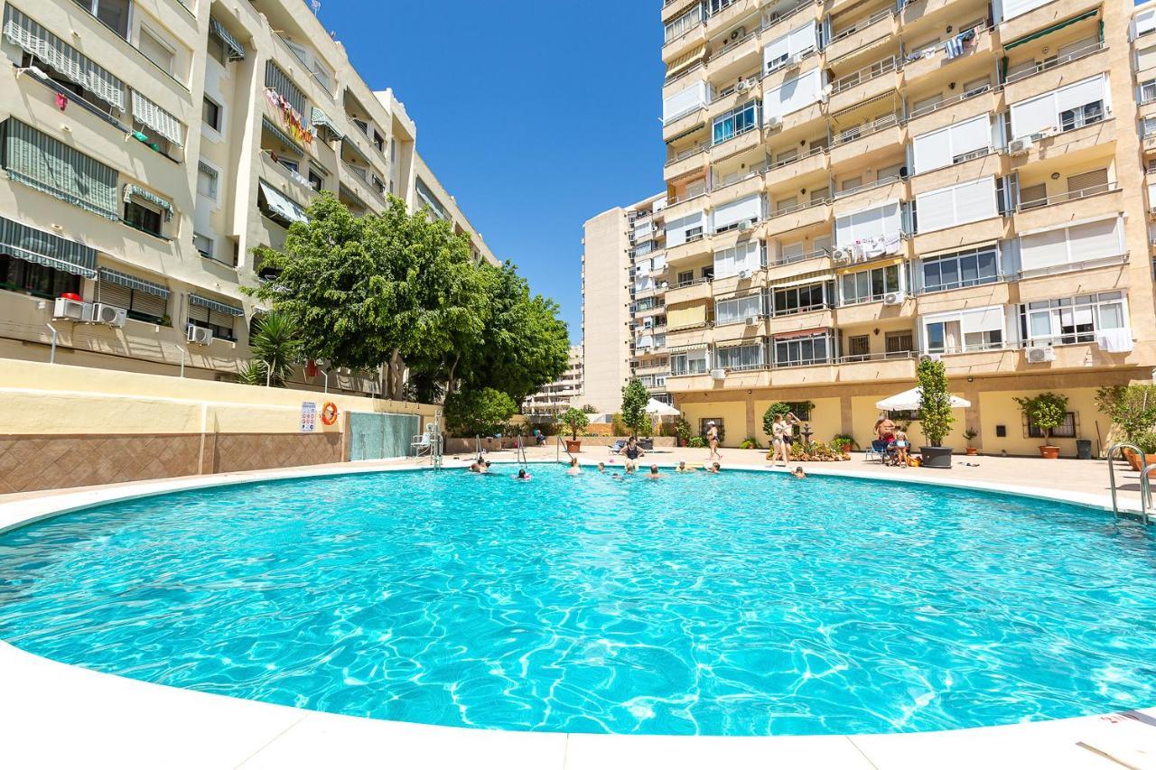 Ver853 - Estudio Con Terraza Vistas Al Mar, Piscina, Playa, Centro Torremolinos Exterior foto